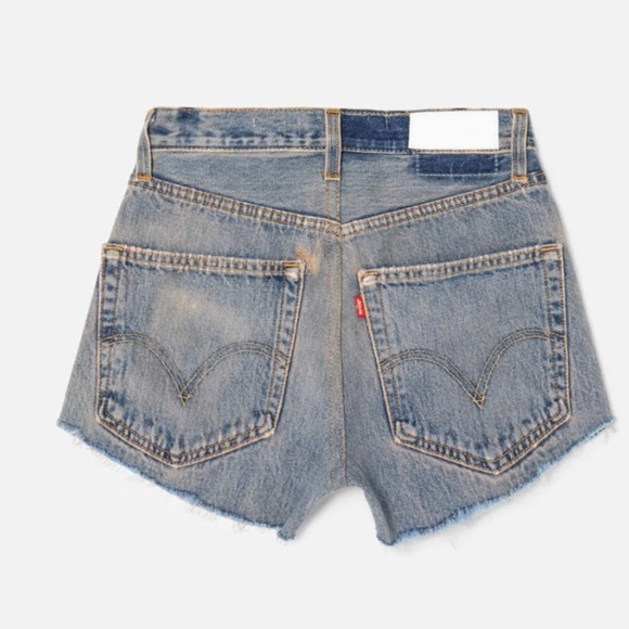 RE/DONE Levi’s The Short Tinted Blush Pink - Picture 1 of 5